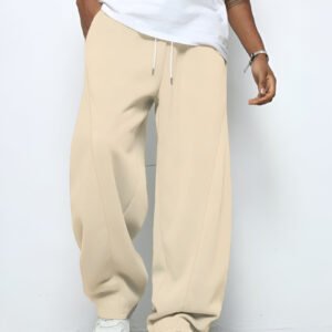 Pantalón Oversize ancho beige